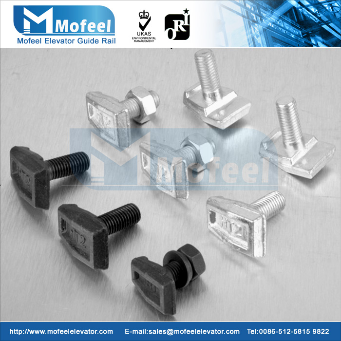 T type rail clips T1, T2, T3, T4, T5